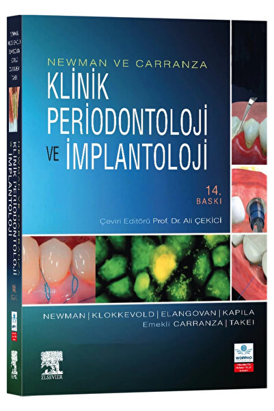 Ankara Nobel Tıp Kitapevleri Newman ve Carranza Klinik Periodontoloji ve İmplantoloji 14. Baskı