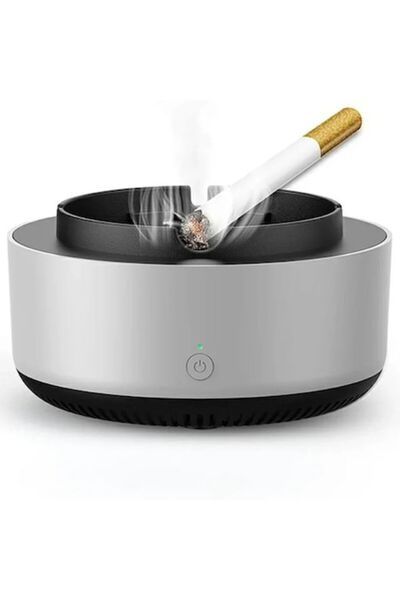 Trendily Scrumieră electrică cu filtrare a fumului și stingere automată AS-08...