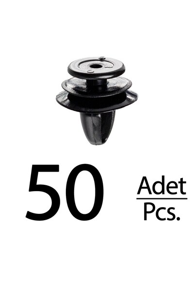 ALPHA AUTO PART Peugeot 206 307 308 Citroen C3 için Kapı Döşeme Klips - 50 Adet