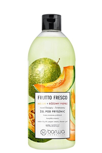 Barwa Cosmetics Crema de dus hidratanta Frutto Fresco, cu pepene galben si pi...