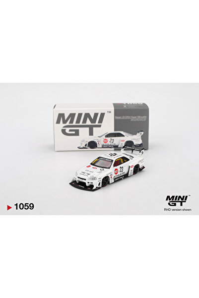 Nissan Mini GT 1/64 LB-ER34 Super Silhouette ATHLETE/COLLET