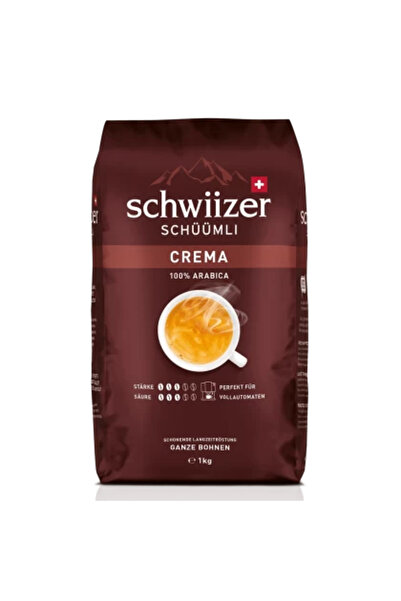 Schwiizer Schuumli Crema cafea 1kg, boabe
