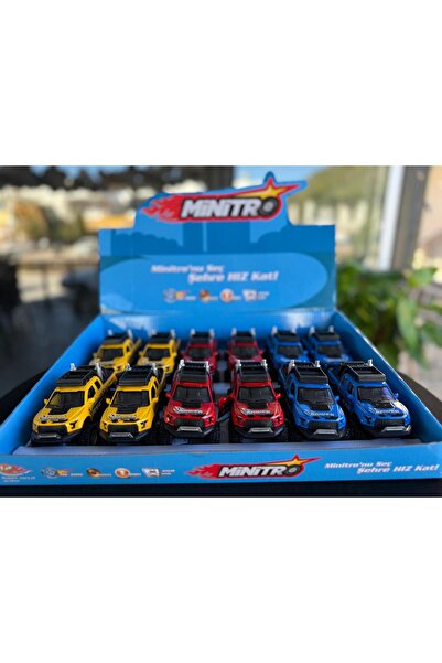 Birlik Araba Metal Çekbırak Sesli Işıklı Off Road Pıc Up 1:36