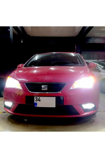 Skygarage Seat Ibiza MK4 Led Xenon Sis Farı Ampulü H8 6000K Beyaz Işık