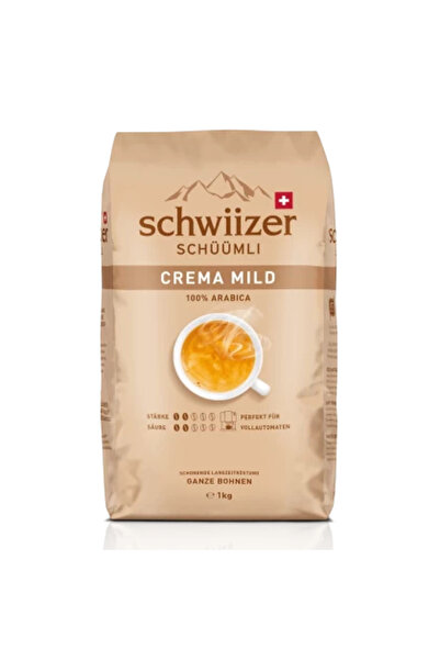 Schwiizer Schuumli Crema Mild 1 kg boabe