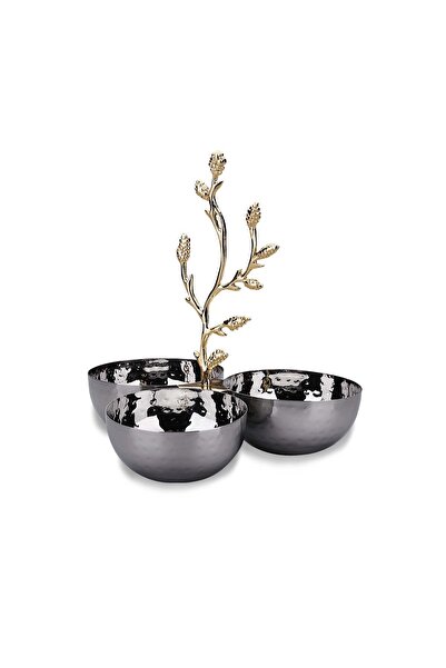 KORKMAZ Flora 3lü Çerezlik A8735-4