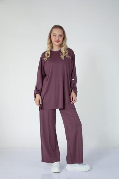 My City 5862 - طقم نسائي أنيق ومريح من قماش السوبريم المحبوك