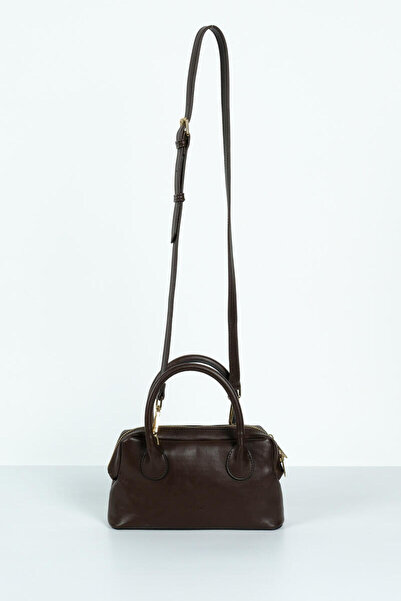 BE BLUE Brown Wawe Bag