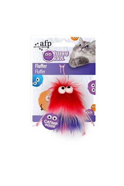 All For Paws أحمر زغبي