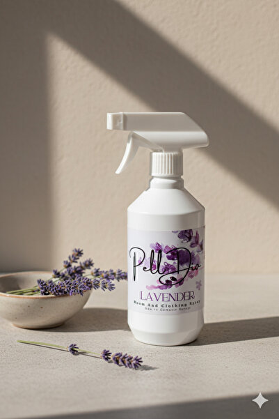 PellDio Home Lavender Ev, Tekstil, Oda ve Çamaşır Spreyi 500ml