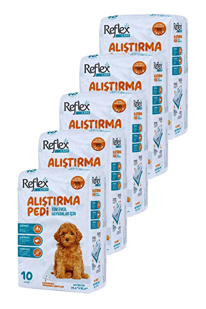 Reflex Köpek Tuvalet Alıştırma Pedi 10'lu 60x90 Cm 5 Paket