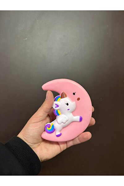 HEPBİMODA Squishy Unicorn Pony Sukuşi Ay Squishy Yavaş Yükselen Sukuşi Sık Bırak Yumuşak Oyuncak
