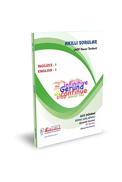 İlkumut Yayınları İngilizce - I - 2025-2026 Güncel Baskı