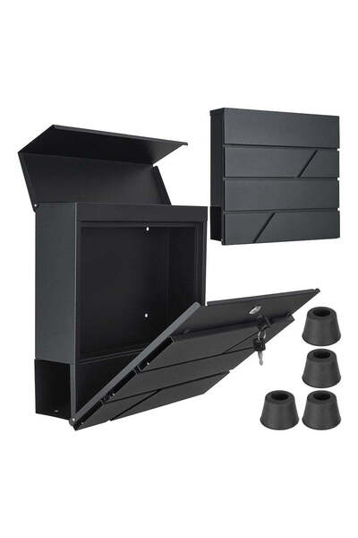 GEKO Cutie poștală, 36,7 x 37 x 10 cm, Antracit, G10922