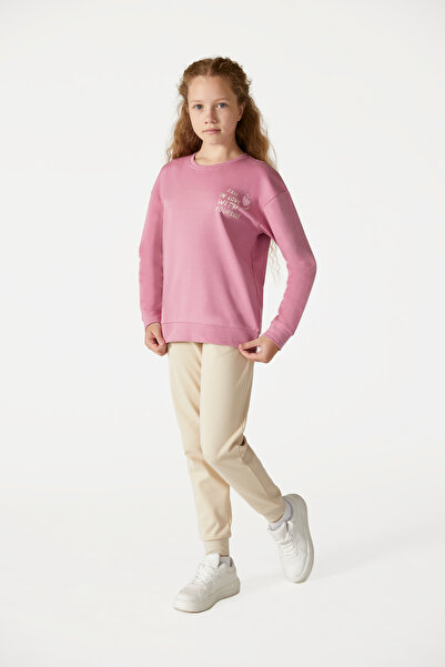 Elsima طقم بيجامة شتوية للفتيات بتصميم إنترلوك