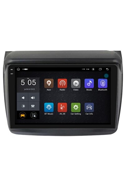 Piloton Navigație pentru Mitsubishi L200 (2005-2015) 2K QLED, 8GB RAM, 256GB