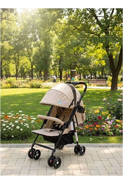 Crestj عربة أطفال بيبي زون - عربة سفر خفيفة الوزن مع مصد أمامي ومظلة واسعة وت...