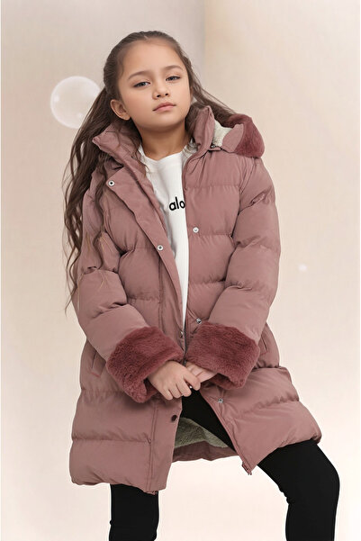 Wild Flower Long Length Comfortable and Stylish with Sleeves and Hood Detail ...