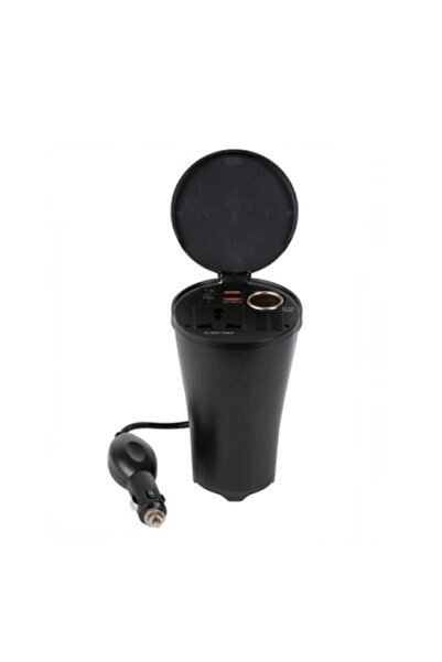 Edman Invertor de curent M220 12V la 220V, 150W, 2x USB (4800mA), prize DC 12...