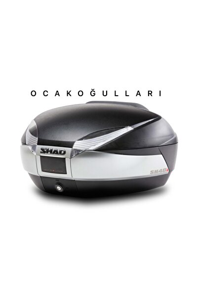 Shad SH48 SİYAH MOTOSİKLET ARKA ÇANTA