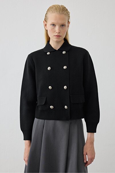 TERZİ DÜKKANI TD4404 Mara Kadın Ceket Siyah