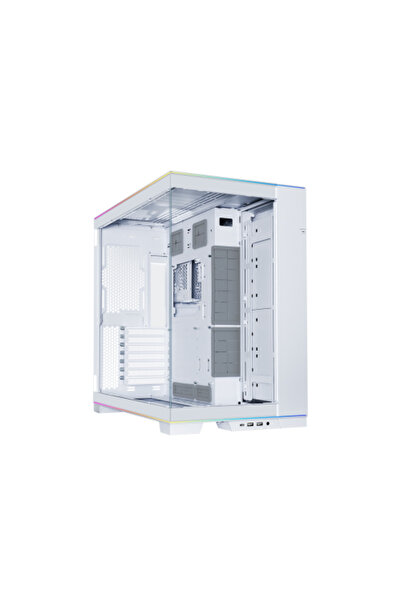 Lian Li O11 D EVO RGB E-ATX Dual-Chamber Gaming Case, ARGB (White)