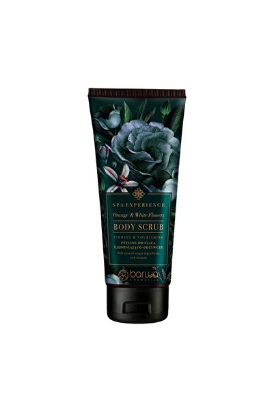 Barwa Cosmetics Exfoliant corp pentru fermitate cu portocale si flori albe, S...