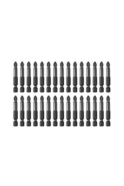 layfhex PH2 Güçlü Mıknatıslı 50 mm Yıldız Vidalama Maktap Bits Ucu Paslanmaz ...