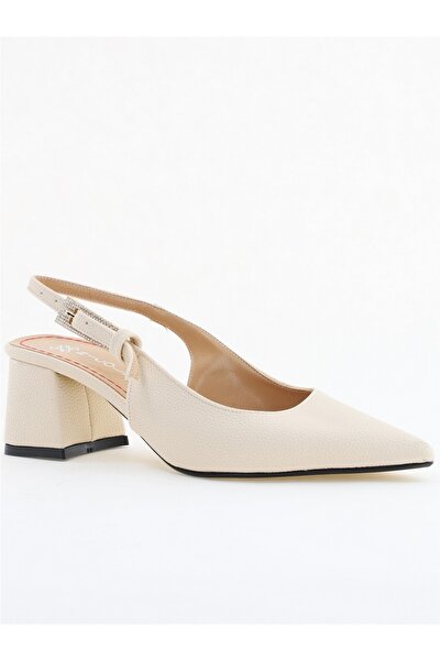 Nicoletta Pantofi Damă Decupați cu Toc Bej BS200-1AY2505382