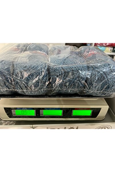 İhraç Fazlası خيط حياكة سميك بلون أزرق غامق لامع