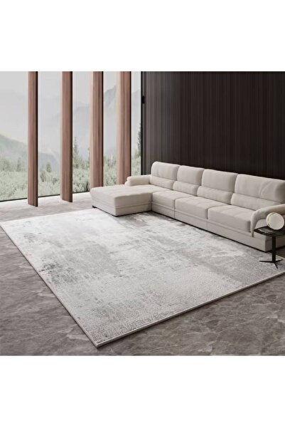 NKX سجادة غرفة معيشة فاخرة من Nordic Light ذات قاعدة بلاستيكية من المخمل الكريستالي 200 × 300 سم