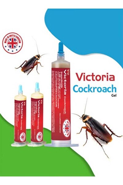 Victoria Cockroach Gel Bait, 3 x 30g – Roach Killer for German & Other Cockroach Species