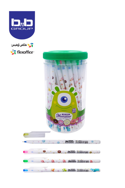 FLEXOFFICE قلم حبر جاف مونستار 50