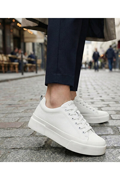 Lufian Mia White Men's Casual Shoes White