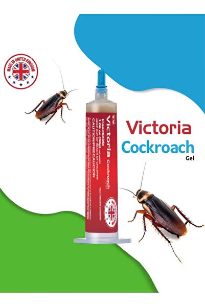 Victoria AS SEEN ON TV Cockroach Gel Bait, 30g Tube with Plunger & Tips