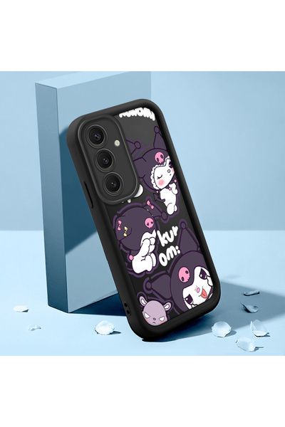 ucuc جراب هاتف سامسونج جالاكسي إس 24 بلس متوافق مع السيليكون الأسود ذو النمط ...