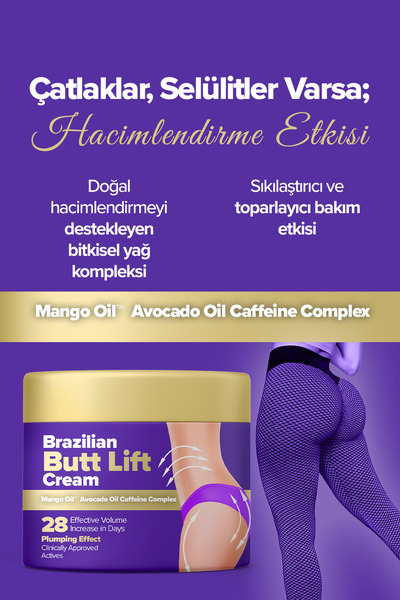 Acabella Buttlift Kalça Bacak Basen Bakım Kremi