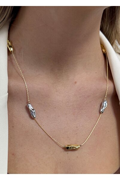 KİLİGİSTANBUL Bead Detailed Necklace 50 cm