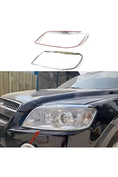 Drs Tuning Chevrolet Captiva 2006+ Sonrası Far Çerçevesi ABS Krom (İthal)