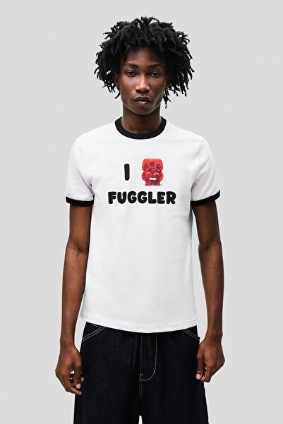 Bershka Fugglers kısa kollu baskılı tişört