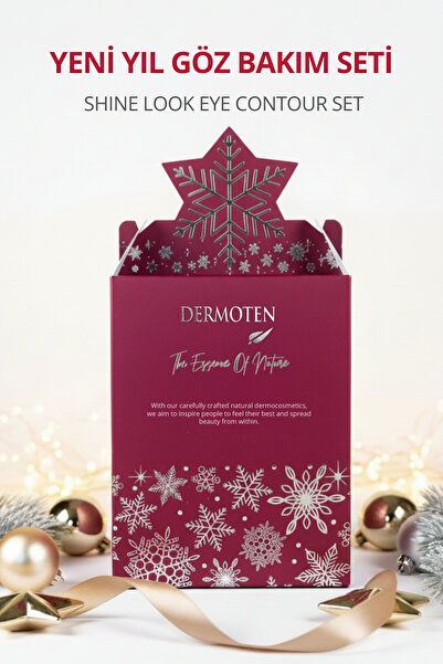 Dermoten Yılbaşı Göz Bakım Hediye Seti (Kaş Kirpik Serumu + Göz Çevresi Kremi...