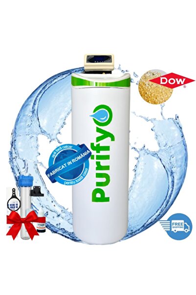 Purifyo Statie de dedurizare 5- 8 pers., Dedurizator apa profesional 26 L