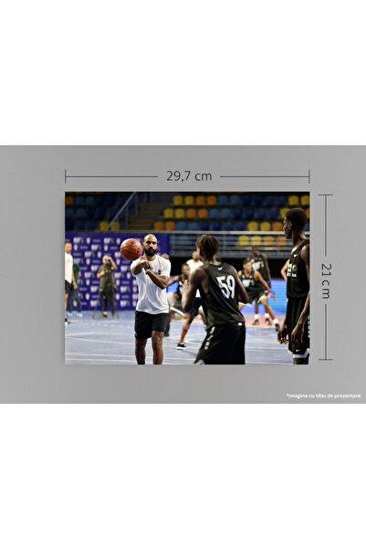 VreauPoster Poster A4 Baschet Marwan Sarhan, BWB Antrenor, Fotografie Sport A...