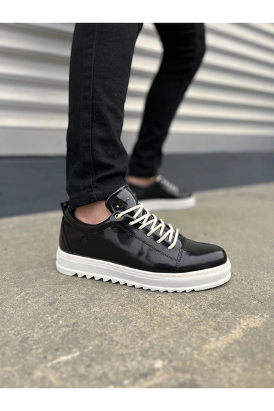 Joy Ayakkabı JY152 Мъжки ежедневни спортни класически обувки с връзки от лаче...