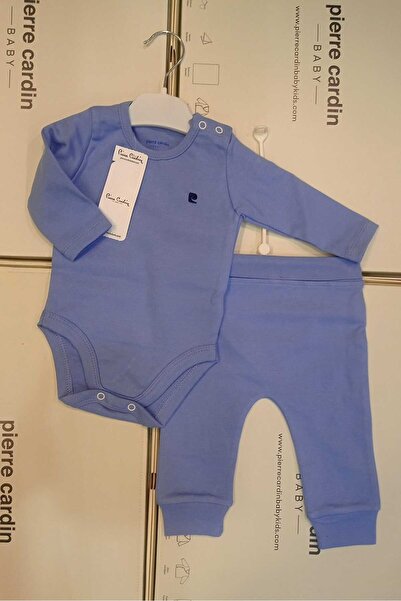 Pierre Cardin Snap Fastener Badili 2-Piece Unisex Baby Set for Girls and Boys