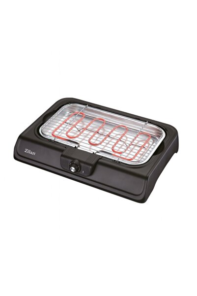 Zilan ZLN-3772 Electric Grill – 2000 W, Adjustable Thermostat, Water Tray, Black