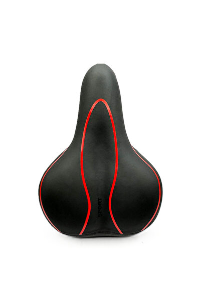 Sedona Bicycle seat MS 154, Black/Red