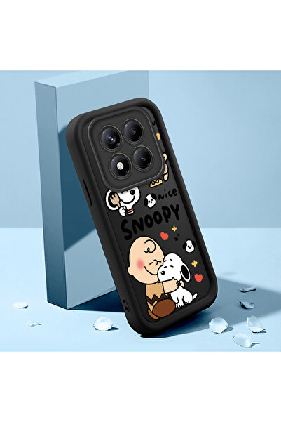 ucuc جراب حماية من السيليكون الأسود متوافق مع هاتف شاومي ريدمي نوت 14 برو بلس...