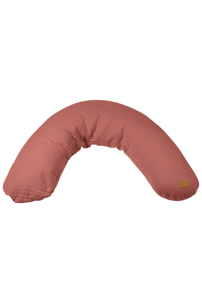 Beaba Μαξιλάρι εγκυμοσύνης Big Flopsy 170 cm Fleur de Coton Terracotta