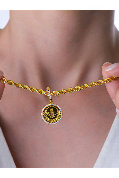 ÇAĞLAYAN KUYUMCULUK 14 Ayar Altın Reşat Kolye Ucu